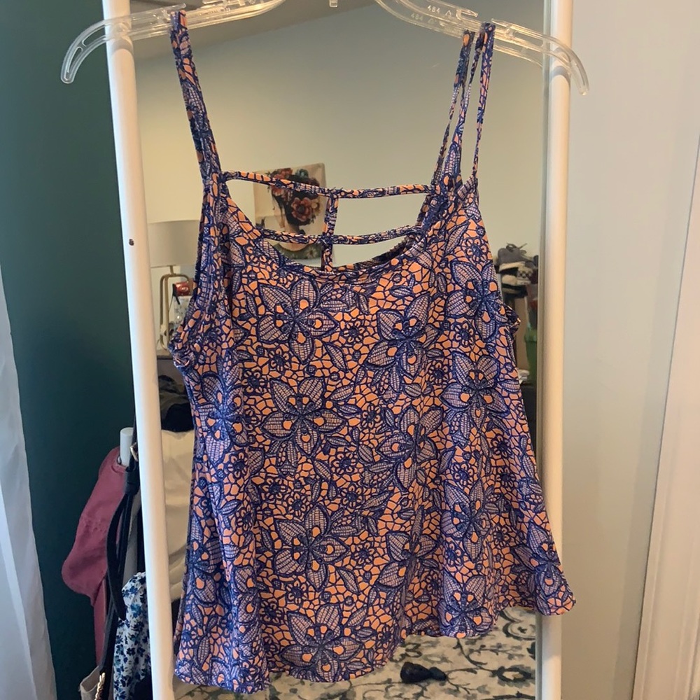 Flowy spaghetti strap top
